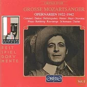 Grose Mozartsanger Vol. I Opernarien 1922-1942