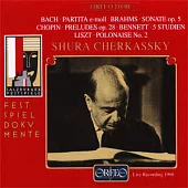 Works of Bach, Brahms, Chopin, Bennett & Liszt / Shura Cherkassky