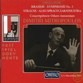 Brahms III ‧ Strauss / Dimitri Mitropoulos