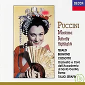 普契尼:「蝴蝶夫人」精選 / 提芭蒂/賽拉芬