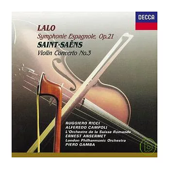 Lalo: Symphnie Eapagnole/ Saint-Saens: Violin Concerto No.3