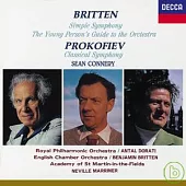 布烈頓:簡易交響曲、青少年管弦樂入門/普羅可菲夫:古典交響曲/史恩康納萊 講述