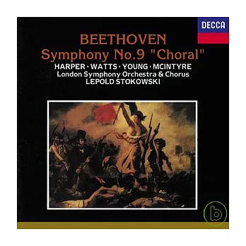 貝多芬：第9號交響曲「合唱」/ 史托科夫斯基指揮倫敦交響樂團與合唱團