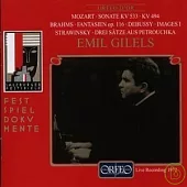 Brahms ‧ Debussy ‧Mozart ‧ Strawinsky / Emil Gilels