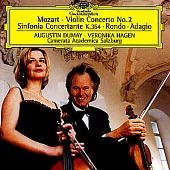 Mozart: Violin Concerto No.2; Sinfonia Concertante etc. / Veronika Hagen, Dumay