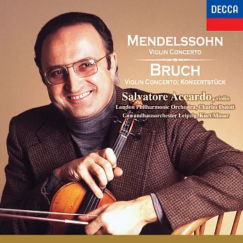 Mendelssohn & Bruch: Violin Concertos / Accardo(Violin), Dutoit & Masur(Conductor)