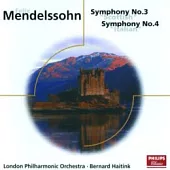 Mendelssohn:Symphonies Nos.3 & 4