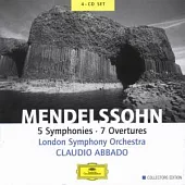Mendelssohn:5 Symphonies.7 Overtures/London Symphony Orchestra.Abbado