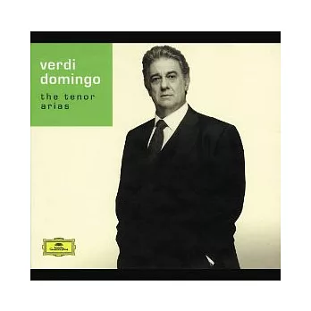 Verdi domingo/the tenor arias