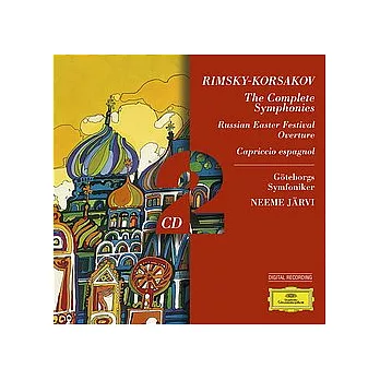 Rimsky-Korsakov : Symphonien Nos 1-3 etc. / Neeme Jarvi & Goteborgs Symfoniker