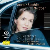 Beethoven: Violin Concerto, Romances(SACD) / Mutter, Masur Conducts New York Philharmonic