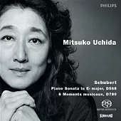 Schubert: Piano Sonata, D568 ＆ 6 Moments musicaux, D780/ Mitsuko Uchida (SACD)