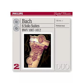 Bach, J.S.: Six Suites for Unaccompanied Cello ( Transcribed For Viola ) / Nobuko Imai