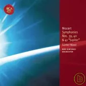 Mozart：Symphonies Nos.39、40 & 41 ＂Jupiter＂ / Gunter Wand, NDR Symphony Orchestra