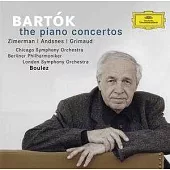 Bartok: Piano Concertos Nos.1-3 / Helene Grimaud (piano), Krystian Zimerman (piano), Leif Ove Andsnes (piano), Pierre Boulez