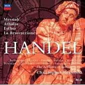Handel: Messiah, Athalia, Esther, La Resurrezione / C. Hogwood & The Academy of Ancient Music