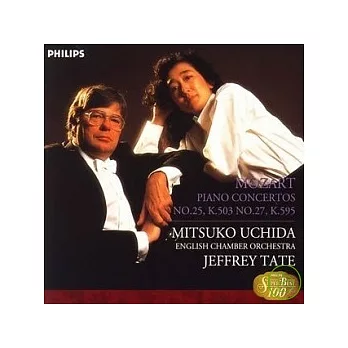 Mozart: Piano Concertos No.25 & No.27 / Mitsuko Uchida / Jeffrey Tate