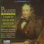 Paganini : 3 Duets for Violin and Bassoon / Salvatore Accardo