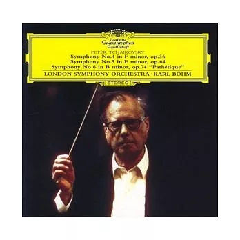 柴可夫斯基：第四、五、六「悲愴」交響曲 / 貝姆（指揮）倫敦交響樂團 (2CD)