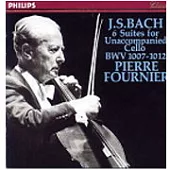 J.S. BACH: 6 Suites for Unaccompanied Cello BWV 1007-1012 / Pierre Fourni