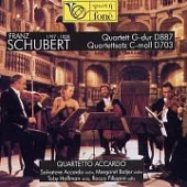 Schubert / Accardo / Quartetto in sol mag. D887,Quartetto do min D703