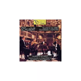 Schubert / Accardo / Quartetto in sol mag. D887,Quartetto do min D703