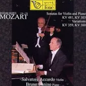 Mozart : Violin Sonatas KV 481 KV 303 KV 359 KV 360 / Salvatore Accardo - Violin / Bruno Canino - Piano
