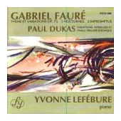 Yvonne LEFEBURE / FAURE - DUKAS