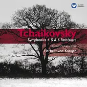 Tchaikovsky: symphonies no. 4, 5, 6 / Karajan, BPO