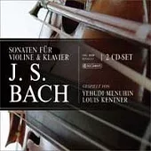Bach: Sonatas For Violin And Piano / Menuhin 2CD