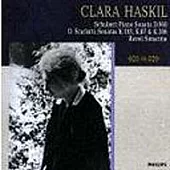 Schubert: Piano Sonata Nos. 21. Scarlatti: Sonatas. etc. / Clara Haskil