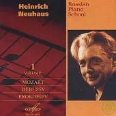 Russian Piano School Vol.1 / Wolfgang Amadeus Mozart ,Claude Debussy, Sergei Prokofiev / Heinrich Neuhaus, Piano (MELODIYA)