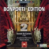 Bonporti Edition Vol.2 / Sonate da Camera / Alberto Martini, Accademia I Filarmonic