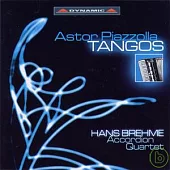Astor Piazzolla : Tangos / Hans Brehme Accordion Quartet: Paolo Vignani, Roberto Sgaria, Mario Milani, Anna Uccelli