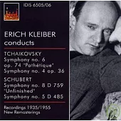 ERICH KLEIBER CONDUCTS / Symphonies of Tchaikovsky & Schubert / NBC Symphony Orchestra, NDR Symphony Orchestra, etc.