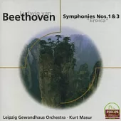 Beethoven: Symphonies Nos. 1 & 3 / Kurt Masur & Gewandhausorchester Leipzig