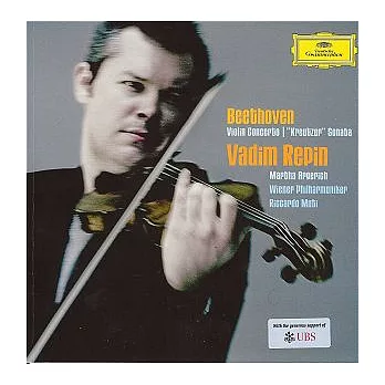 貝多芬：小提琴協奏曲、《克羅采》奏鳴曲(2CD) / 雷賓 (小提琴) / 慕提 (指揮) 維也納愛樂 / 阿格麗希 (鋼琴)