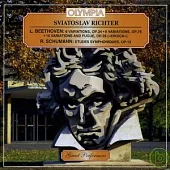 Beethoven: Six Variations, Schumann: Etudes symphoniques, Op.13 / S. Richter (piano) (OLYMPIA)
