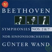 Beethoven: Symphony No. 2 & 7 / Gunter Wand & NDR-sinfoieorchester