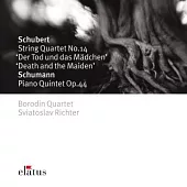 Schubert : String Quartet, ＂Death and the Maiden＂ & Schumann : Piano Quintet  / Borodin String Quartet / Richter