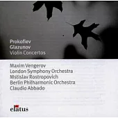 Prokofiev, Glazunov: Violin Concerto / Maxim Vengerov / Mstislav Rostropovich