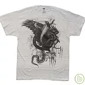 As I Lay Dying / Eagle Snake White - T-shirt (M)