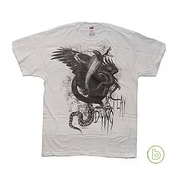 As I Lay Dying / Eagle Snake White - T-Shirt (L)