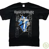 Iron Maiden / Hieroglyphic Black - T-Shirt (L)