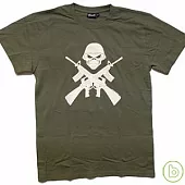 Iron Maiden / Crossed Guns Olv - T-Shirt (S)