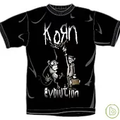 Korn / Monkey Hangs Black - T-Shirt (L)