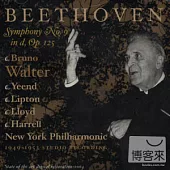 Beethoven: Symphony No 9 in D Minor, Op. 125 / Bruno Walter/ New York Philharmonic
