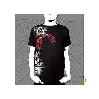 Metallica / Angry Drip Black - T-Shirt (M)