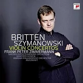 Szymanowski & Britten: Violin Concertos / Frank Peter Zimmermann