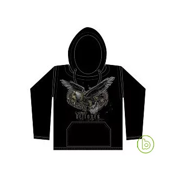 Deftones / Eagle Black - Hooded Sweatshirts (帽T ) (S)